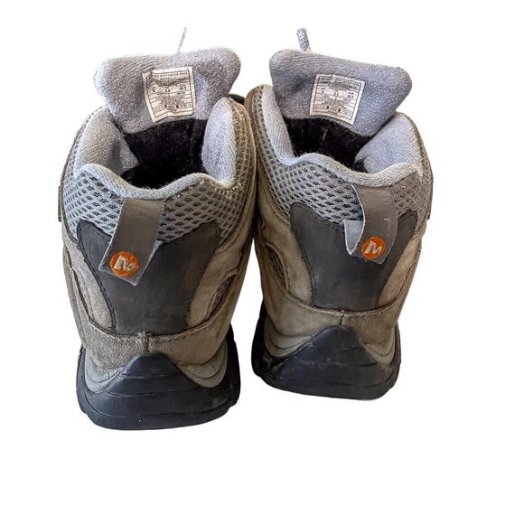 Merrell Moab Mid Waterproof Hiking Boots Vibram Sole sz 8 - Picture 5 of 10